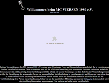 Tablet Screenshot of mc-viersen.de